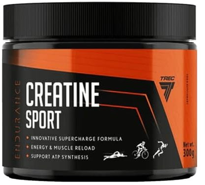 TREC Nutrition Endurance Creatin Sport, Kiwi – 300 g | Boost Ausdauer, Leistungssteigerung | Ideal für Läufer, Schwimmer, Radfahrer | Kreatin mit Traubenzucker und Taurin für schnelle Absorption