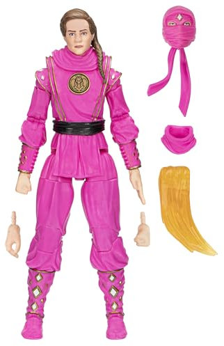 Hasbro Power Rangers x Cobra Kai Ligtning Collection Figur Morphed Samantha LaRusso Pink Mantis Ranger 15 cm
