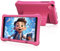 Wqplo Tablette pour Enfants 8 Pouces Android 12 Tablette Enfants 1280 * 800 IPS HD Écran 4000 MAH WiFi Bluetooth Double caméra Mode de Contrôle Parental Case d'amortissement (Rose)