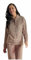 NOTTINGHAM Pigiama Donna Invernale Coral Fleece, Pigiama Donna Pile Effetto Coral Fleece, Pigiama Donna Caldo Molto Morbido (42250 Tortora, XXL)