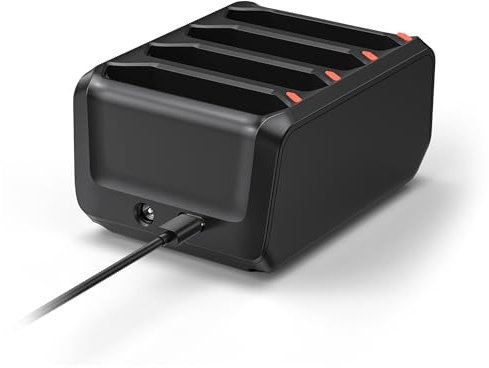 ADDPOWER 4-Slot Charging Cradle for Zebra Symbol TC70/72/75/77/700h/700k/720l/75x/75EK/75AH/75GK/700H/700K/77HL, 3.7V Battery Charger