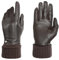 PEARLWOOD Damen Handschuh Lipa aus Schafleder mit Touch-Funktion | Dunkelbraun Größe M