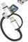 Adapter Lightning USB C auf USB (2 in 1) Typ C Buchse Kabel OTG 3.0 für iPhone 16 15 14 zertifiziert für Apple MFI Kamera Schlüssel für iPad USB-A Buchse Tastatur Anschluss kompatibel mit Samsung