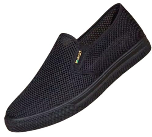Schwarze Sneaker Herren, Laufschuhe Herren, Sneaker & Sportschuhe FüR Herren, Casual Shoes For Men,Joggingschuhe, Atmungsaktive Schuhe, Slip On Sneaker,Atmungsaktive Squash Schuhe, Laufschuhe
