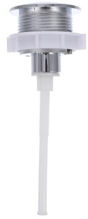 Uonlytech 1pc Toilet Flush Button Toilet Tank Button Cistern Lid Cover Bathroom Fixtures