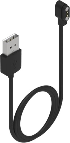 Dwang Compatible with Da Fit Smart Watch Charger, Replacement USB Charger Cable Charging Cord for Smart Watch with Da Fit App Smartwatch Cables and Chargers, Smartwatch Accessories (Black,3.3 Ft)