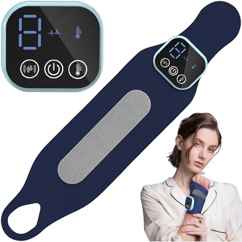 EMS & TENS Handgelenk-Massagegerät - Kabelloses Handmassagegerä mit Wärme, 3 Wärmestufen, 5 Massagemodi und 9 Stärke, für Arme,Ellbogen, Handgelenke