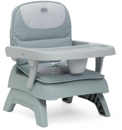 Chicco Bento Rialzo Sedia per Bambini, 6-36 Mesi, Seggiolino Pappa Alzasedia da Tavolo, Portatile, Altezza Regolabile, Vassoio Rimovibile, Chiusura Compatta, Cuscino Rimovibile, Lavabile in Lavatrice