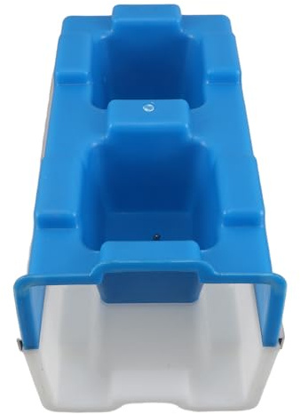 OATIPHO Reusable Plastic Interlocking Brick Mold for Walls with Abrasion Resistant and Quickforming Features, for Outdoor Garden Use, Sturdy Cement Brick Molds