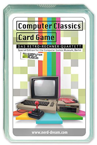 Retro Rechner Quartett | Computer Classics Card Game | Die besten Kult-Rechner und Computer-Klassiker im Duell