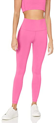 Amazon Essentials Damen Active Sculpt Workout Athleisure Leggings mit hohem Bund in voller Länge (erhältlich in Übergrößen), Kräftiges Rosa, L