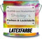 Shipley's Farben & Lackfabrik Latexfarbe Dispersionsfarbe strapazierfähige abwaschbare Wandfarbe in vielen exklusiven Farbtönen (5 l, Blau Grau)
