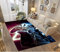 3D Galaxis Star Anime Gamer Muster Kinder Jungen Teppich Schlafzimmer Dekorativ Kinderzimmer Wohnzimmer,Matten Krabbelmatte Modern Weichem Flanell Kinderteppiche Waschbar (braun,100x150 cm)