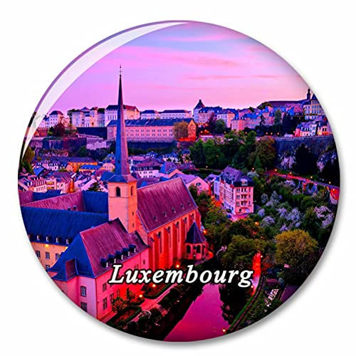 Luxemburg Kühlschrankmagnet Dekorativer Magnet Touristische Stadt Reise Souvenir Sammlung Geschenk Starker Kühlschrank Aufkleber