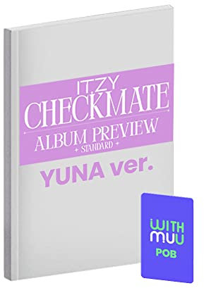 ITZY - CHECKMATE STANDARD EDITION [ Incl. Withmuu polaroid photocard ] (YUNA ver.)