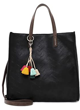 Tamaris Shopper Laureen 32080 Damen Handtaschen Uni black 100
