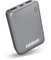 EVEREADY - Batería Externa de 10000 mAh + Cable USB-A/Micro-USB - Batería Externa para teléfono, Color Plateado
