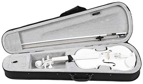 REHOC Student Violine 4/4 Full Size Violine Violine Set Kind AnfäNger WeißE Violine