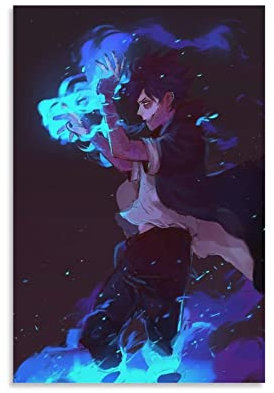 Dabi Anime Art Poster Dekorative Malerei Leinwand Wandkunst Wohnzimmer Poster Schlafzimmer Malerei, Leinwand Kunst Poster Und Wandkunst Bilddruck Moderne Familienzimmer Dekor 12x18inch(30x45cm)