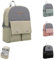 Kikkaboo Wickeltasche Nia Rucksack, Reißverschlussöffnung, verschiedene Fächer, Farbe:beige