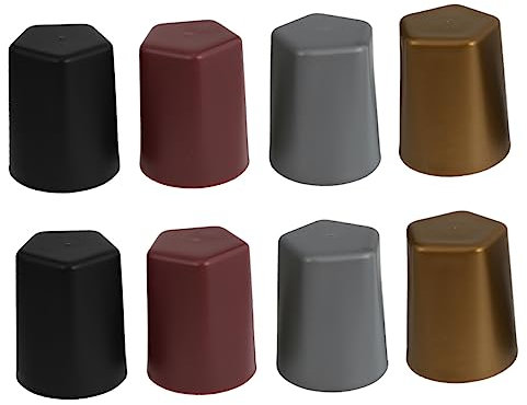 Toyvian Spielbedarf 8-teilige Würfelbecher Würfelzubehör Form Leicht Zu Reinigen Pflegen