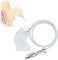 NAIXBTY Edelstahl Hohl Analplug Buttplug Silikon Urinal Piss Trichter mit Metall Harnröhren Dilatator Penis Plug Katheter Einlauf Analdusche Bondage Set Slave Extreme SM Sex Spielzeug für Männer Paare
