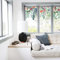 Neukids Fensterbilder Hängende Blumen Grün Fenster, Frühling Sommer Pflanzen Blätter Fensteraufkleber, Glas Fensterdeko Wohnzimmer Schlafzimmer kinderzimmer