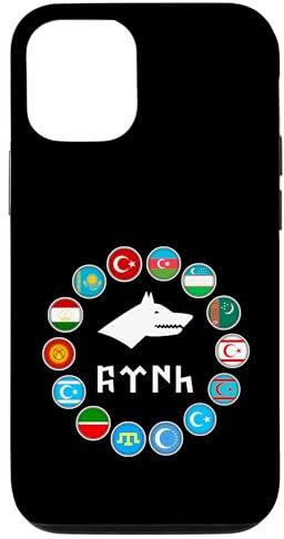 Hülle für iPhone 13 Kazakhstan,Göktürk,Iyi,Türkei Flagge,Türkiye bayrak,Turkey.