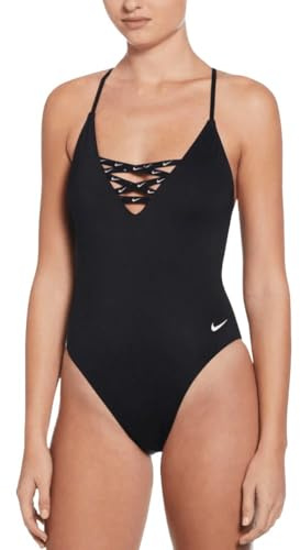Nike Swimwear Costume a Due Pezzi Black XS Donna