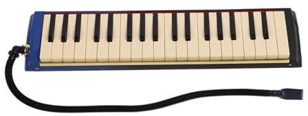 Melodica-Instrument mit 37 Tasten, Tragbare Melodica-Luftklaviertastatur mit Doppelten Weichen Röhren und Tragetasche