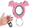 Schlüsselanhänger Spinner, Fledermausform Metall Drehender Schlüsselanhänger Karambit Schlüsselanhänger Zappel-Schlüsselring Spielzeug Geschenk für Erwachsene Männer Frauen Kinder (Rosa)
