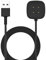 JZK Smartwatch Ladekabel kompatibel mit Fitbit Versa 4/Versa 3, Sense/Sense 2, 1 m magnetische Ersatzladestation mit USB-Kabel, tragbare Ladestation