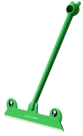 CONGARTENO Limpiador De Ventanas y Ducha Escobilla Multifuncional para Superficies De Vidrio Espejos y Mamparas Herramienta De Limpieza Ligera y Eficaz para Hogar Diseño Creativo Forma De