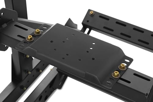 BSRig - Fahrsimulator Playseat SIM Grip - BS Rig Lenkradgrundplatte - Gaming Lenkrad - Gaming Rennsitz Lenkradbodenplatte - Gaming Rahmen und Zubehör - Kompatibel mit Thrustmaster, Logitech