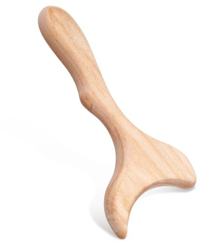YUXIANLB Masajeador de terapia de madera, 1 unidad, de madera, masaje de drenaje linfático, herramientas de moldeo corporal para maderoterapia, anticelulitis, Gua Sha, relajación muscular (M)