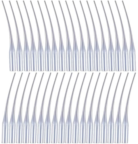 Losueeun 300 Stück Klebespitzen Kompatibel mit für CA, Präzisions-Extender-Applikator Aus Kunststoff zum Dosieren Von Klebstoff-Mikrospitzen für Flaschenkleber
