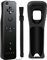 PENYUY Remote Controllers for Wii,Replacement Remote Game Controller Compatible with Nintendo Wii/Wii U, with Silicone Case and Wrist Strap (BLACK)