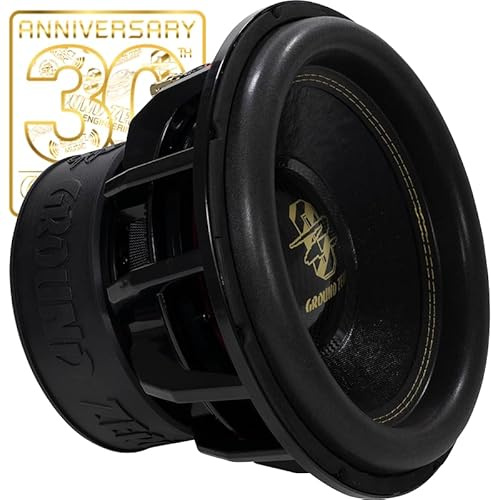 Ground Zero GZW 12-30A 30th Anniversary SPL Subwoofer – 30 cm (12”) – 1500 W RMS, 3” Schwingspule, Triple-Magnet, Langhub-Sicke, Aluminiumkorb – Limited Edition
