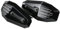 Protege Main Moto pour Sporster pour XL883 XL1200 X48 pour Fat pour Boy pour V-Rod pour Road pour King Protège-Mains Universels pour Moto Protège-Mains(Black)