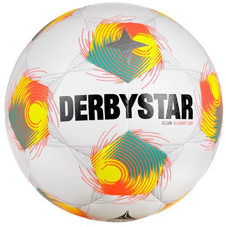 Derbystar Club S-Light 290 v26 Weiss gelb grün