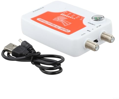 Digital TV Signal Meter DVB-T Strength Tester Dish Finder VHF UHF Antenna Analyzer LNB Detector Portable Seeker Tool