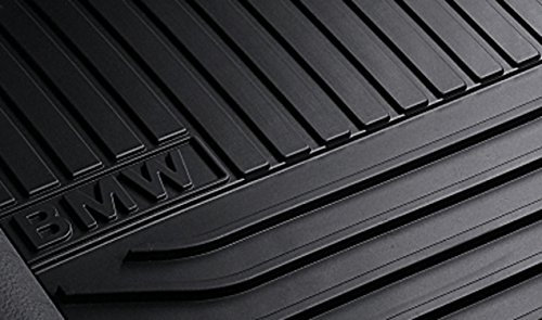 BMW Original Bodenmatte für hinten, Allwetter-Schwarz, passend für F10 F10 LCI F11 51472346785