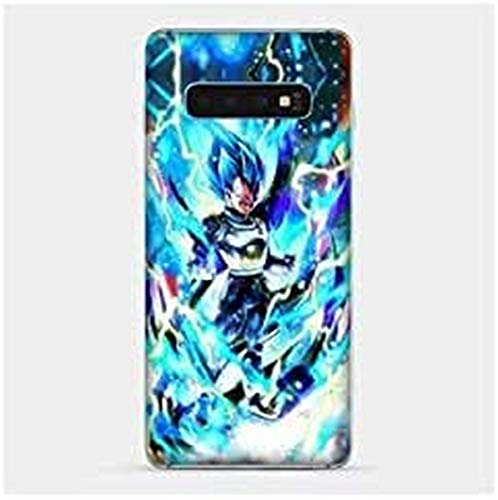 Schutzhülle für Samsung Galaxy S10, Motiv Manga, Dragon Ball Vegeta (Blau