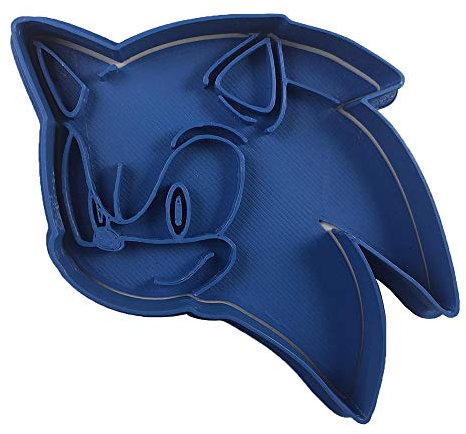Cuticuter Sonic el Erizo Cortador de Galletas, azul