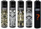 Clipper Original Lighter Flints 4 Set + 1 Überraschungsclipper Feuerzeug All u Need Schlüsselanhänger Flaschenöffner (Tribez Flowers #1)