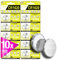 5Plus 10-Pack CR1620 3V Lithium Batteries – Compatible with CR1620, DL1620, ECR1620 – Ideal for Key Fobs, Scales, Toys, LED Lights, Car Keys, Wearables & Medical Devices