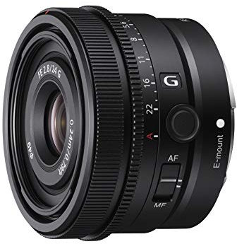 Sony FE 24 mm F2.8 G Objectif G Plein Format Ultra-Compact