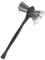damdos Martello per Halloween, cosplay, in schiuma PU, con ascia, ideale come regalo di Natale o compleanno (l'ascia)