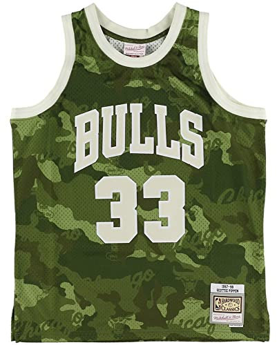 Mitchell & Ness Swingman Mesh Jersey Chicago Bulls Scottie Pippen camo - S
