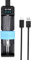 XTAR SC1 PLUS 3A Fast Charger with USB Output Function for 3.7v 18650 20700 21700 Lithium 1.2V D Rechargeable Batteries 26800 Flashlight battery